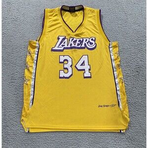 Shaquille O'neal Jersey Mens Extra Large Los Angeles Lakers Lore Series